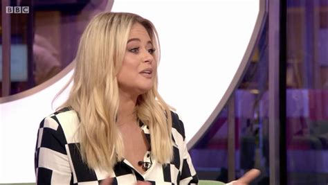 Emily Atack wows in curve